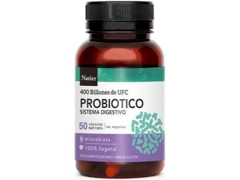 Probiotico Natier x50 cápsulas