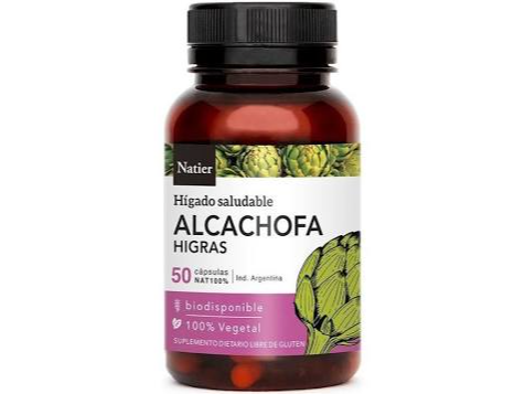 Alcachofa Natier x50 comprimidos