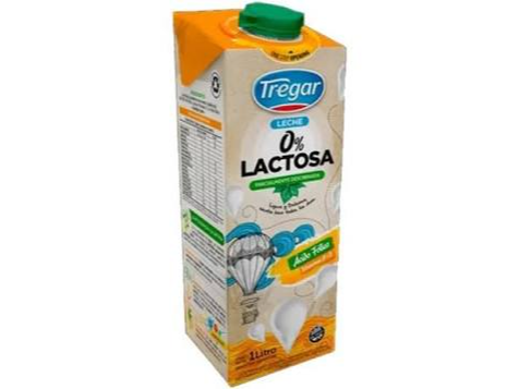Leche deslactosada Tregar x1 lt