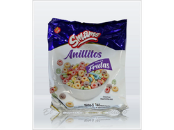 Aritos cereal frutal sin tacc Smams x150 grs