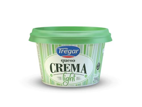 Queso crema light Tregar x1 und