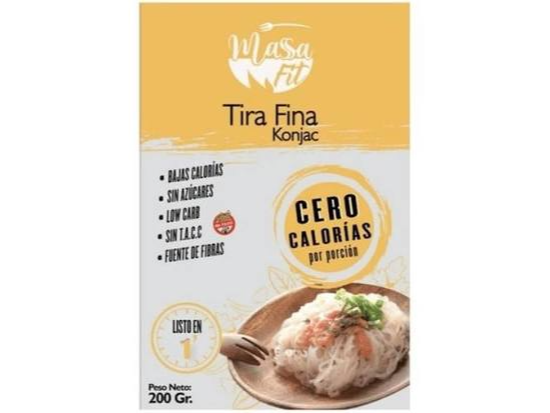 Fideos Konjac cero calorías sin tacc x200 grs