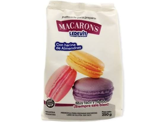 Premezcla Ledevit Macarons sin tacc x250 grs (Copia)