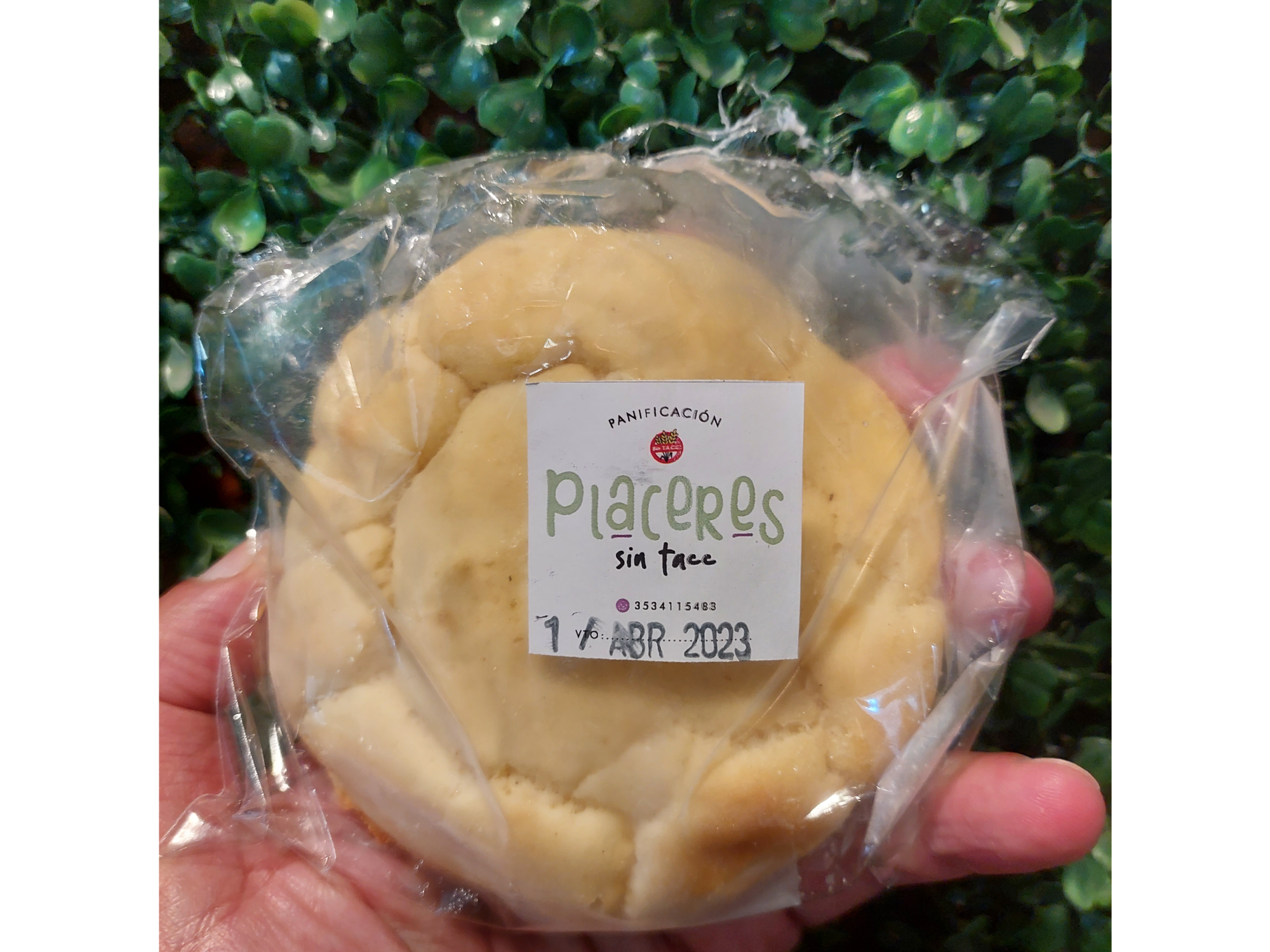 Pan de hamburguesa Placeres sin tacc x1 und