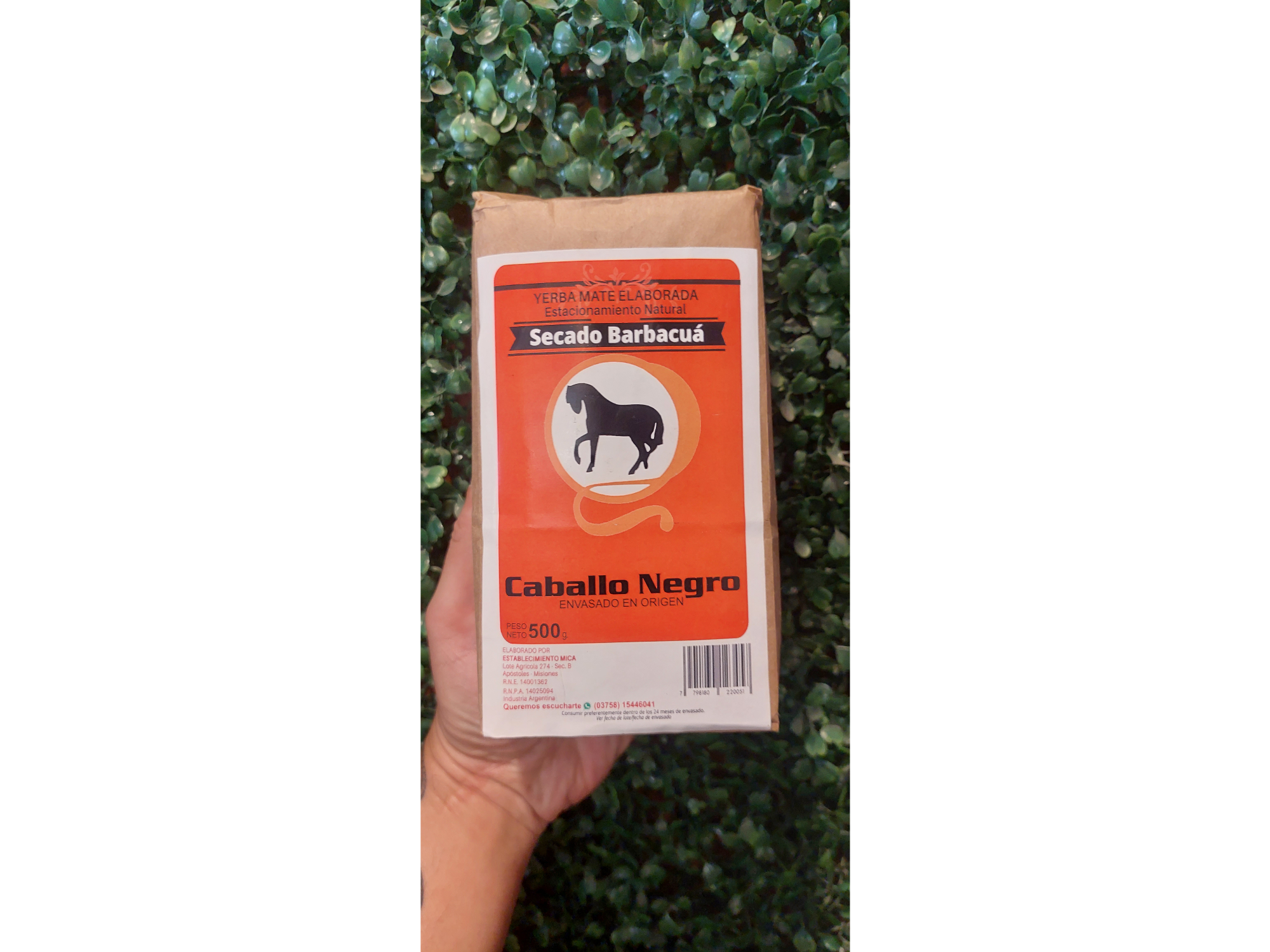 YERBA CABALLO NEGRO x500g