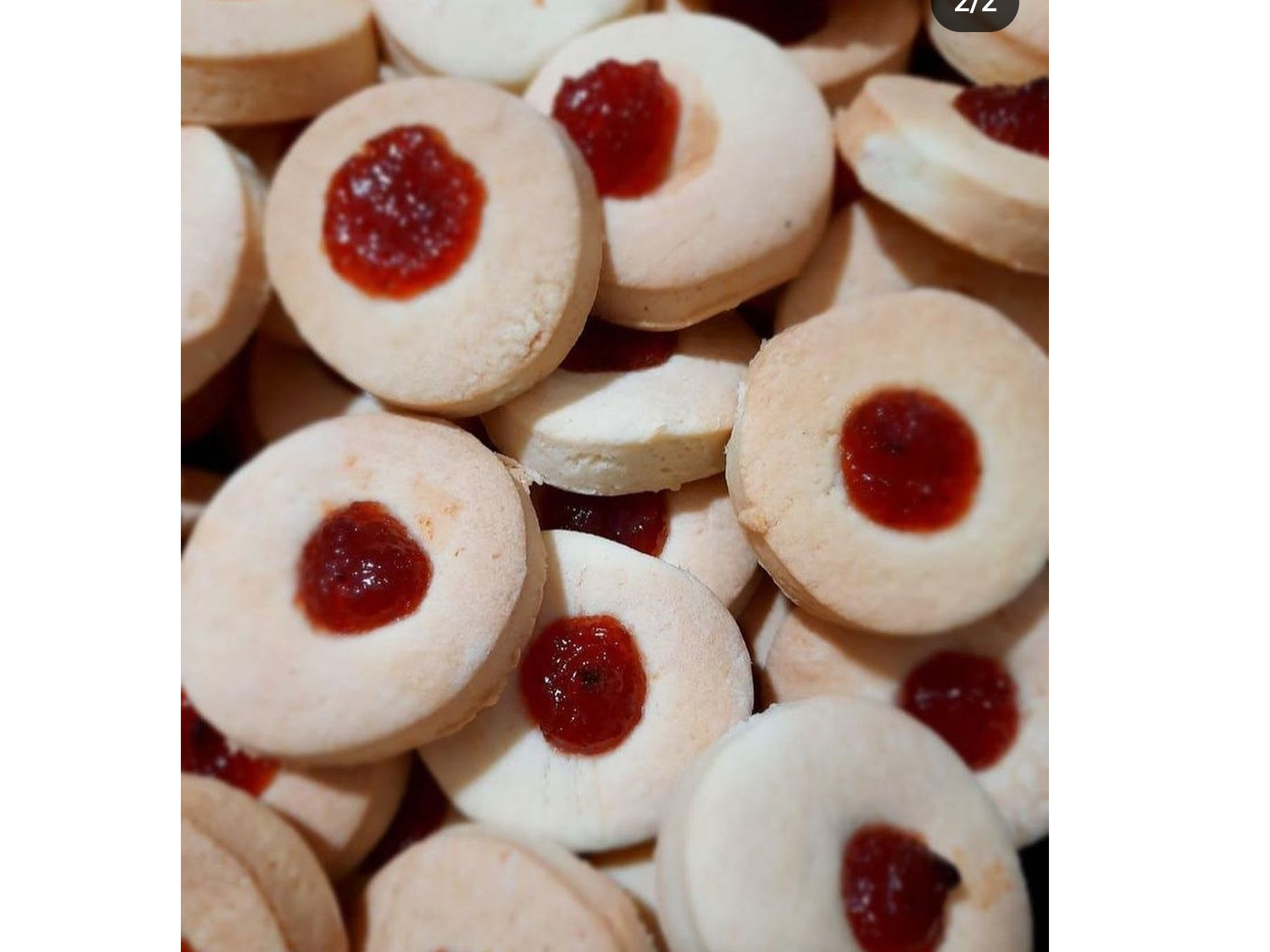 Pepas veganas sin tacc y sin azúcar Delicias x100 grs