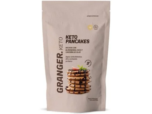 Pancakes GRANGER Keto Proteicos x200g sin tacc