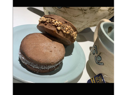 Alfajores de algarroba Delicias sin tacc x1 und