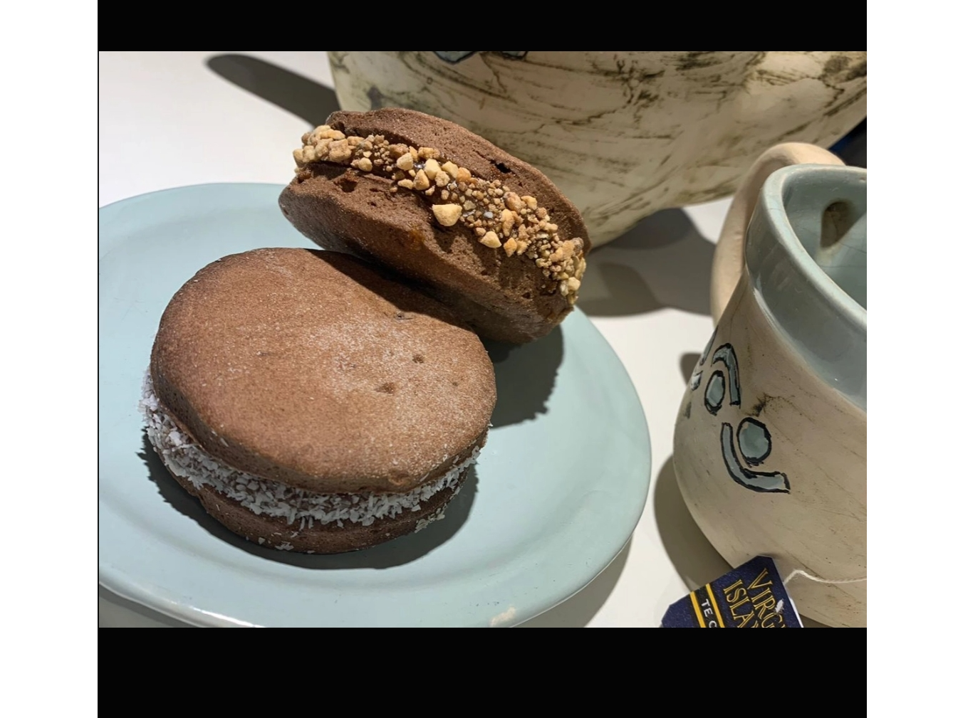 Alfajores de algarroba Delicias sin tacc x1 und (Copia)