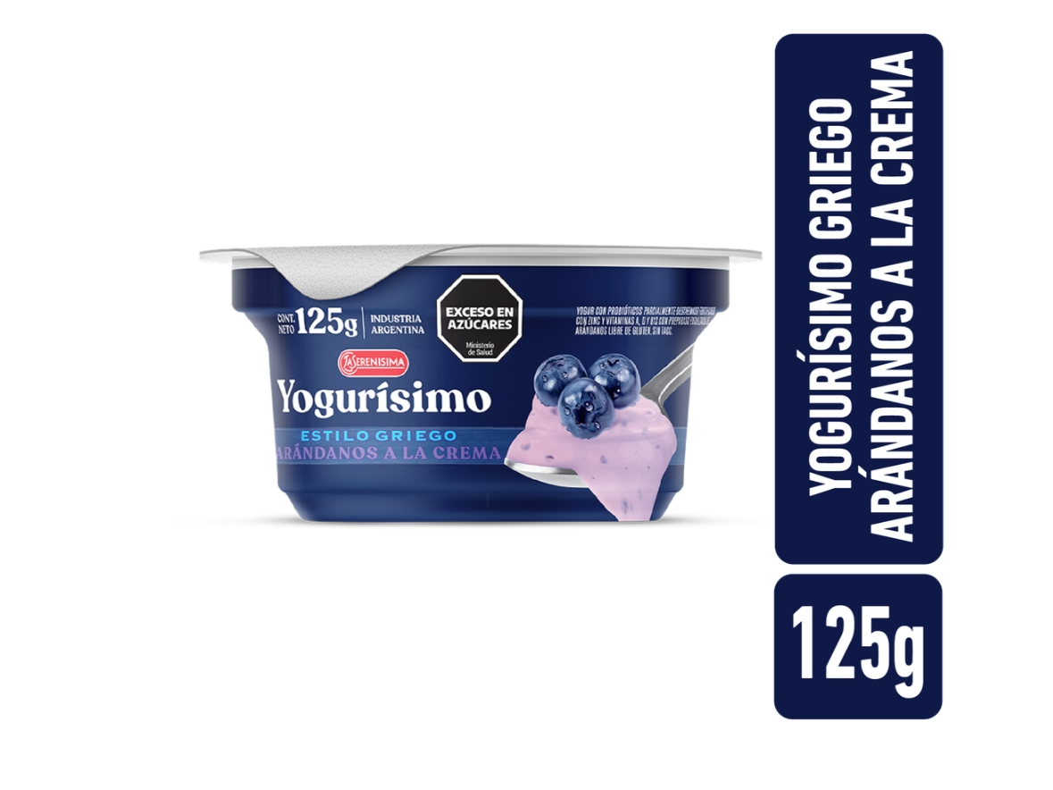 SERENISIMA YOGUR GRIEGO X125 GRS