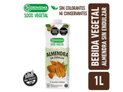 LECHE ALMENDRAS LA SERENISIMA S/AZUCAR X1L