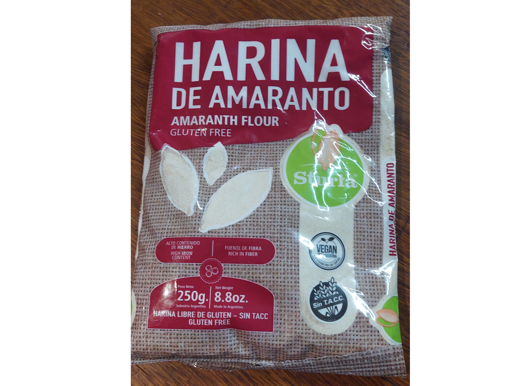 HARINA DE AMARANTO STURLA X250G (Copia)