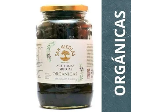 ACEITUNAS GRIEGAS ORGANICAS SAN NICOLAS X500G (Copia)