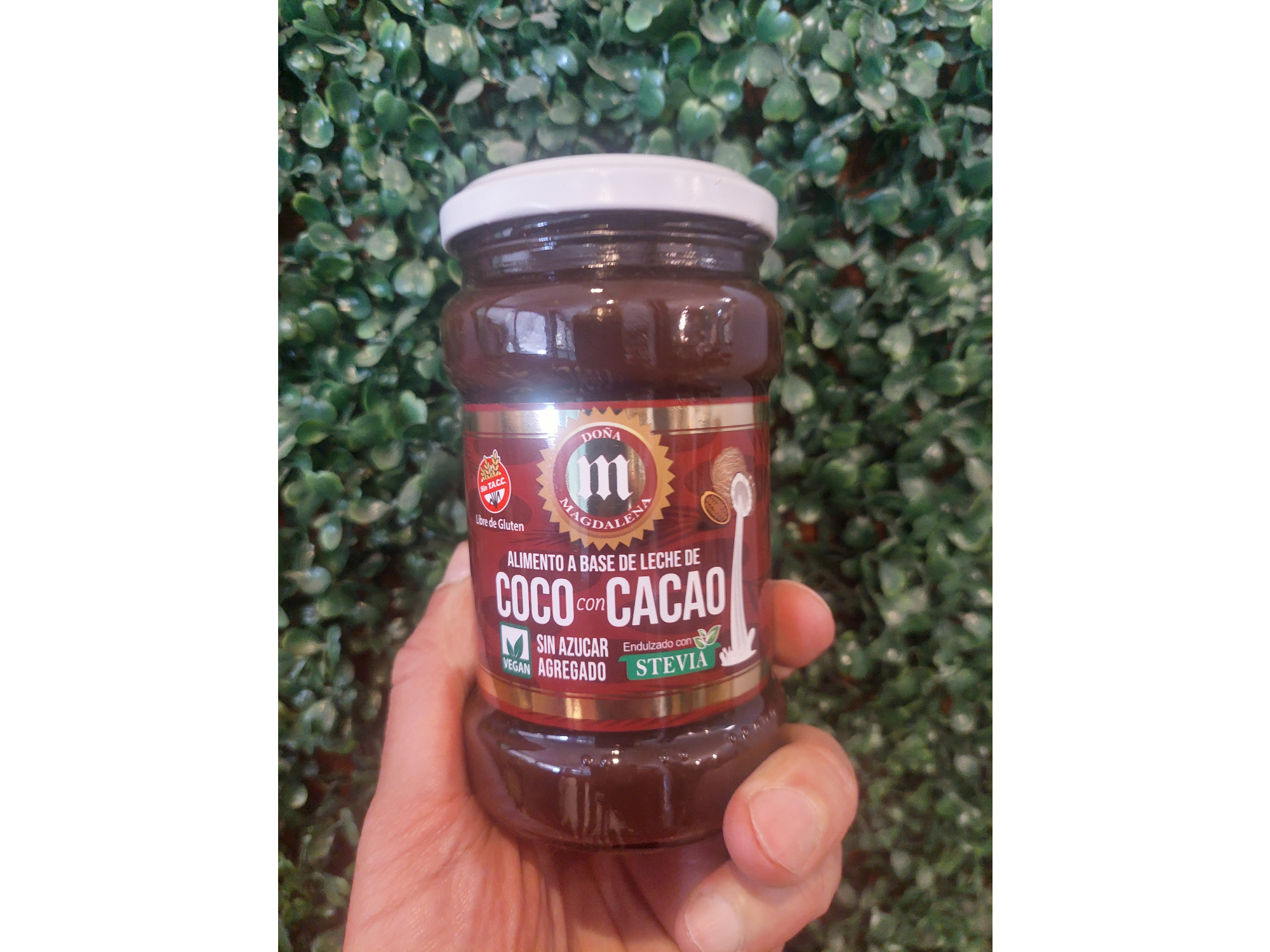 Dulce de leche Doña Magdalena leche de coco con cacao y stevia sin azucar (Copia)