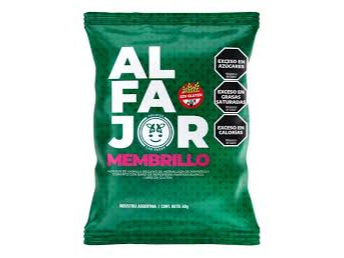 ALFAJOR MEMBRILLO FELICES LAS VACAS SIN TACC X1