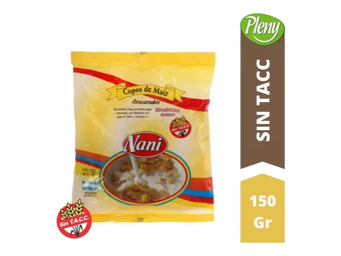 COPOS DE MAIZ NANI SIN TACC X150 G (Copia)