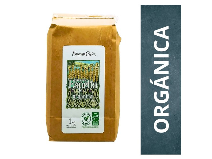 HARINA DE ESPELTA ORGANICA SENTIDO COMUN X1K (Copia)
