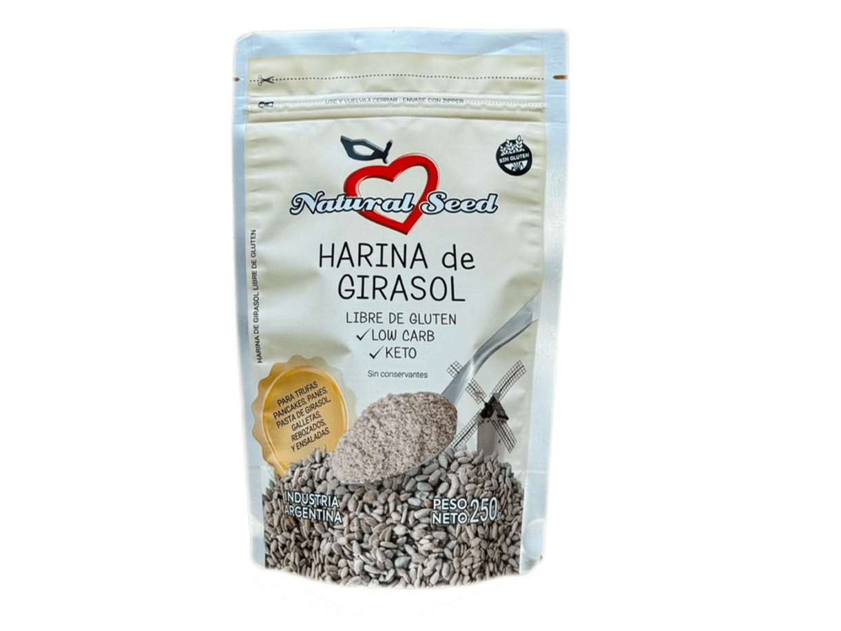 HARINA DE GARBANZOS SIN TACC NATURAL SEED X200G (Copia)