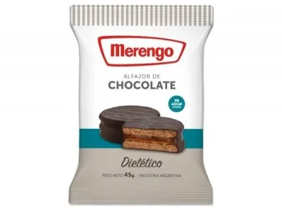 ALFAJOR MARENGO CHOCOLATE SIN AZUCAR X1 (Copia)