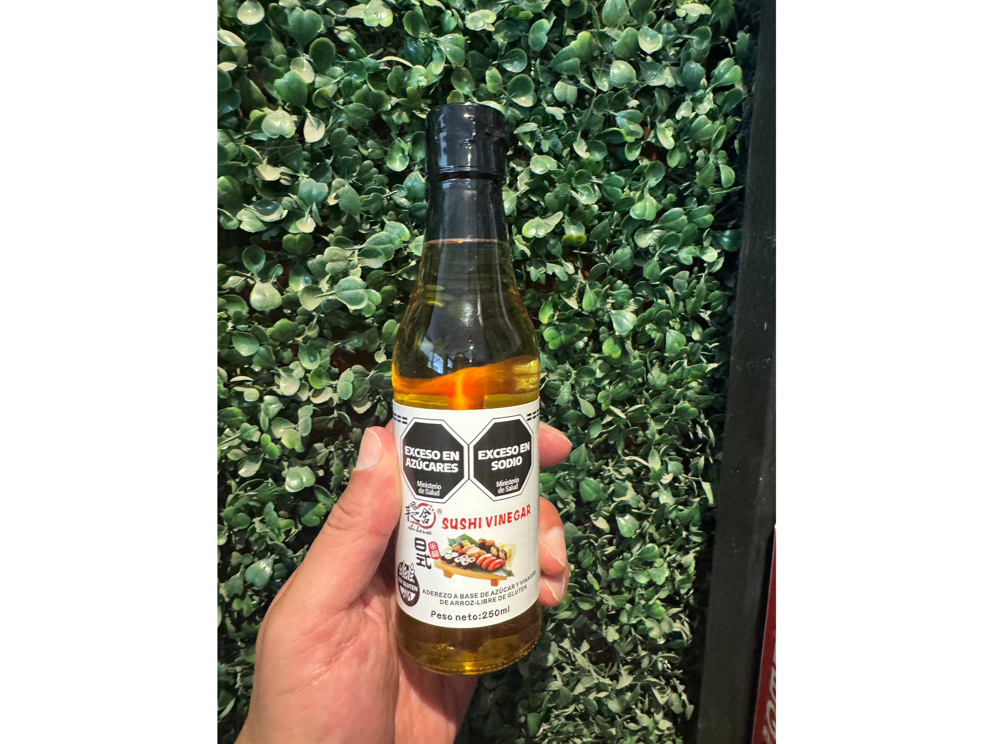 VINAGRE PARA SUSHI DE ARROZ Y AZUCAR X250Ml (Copia)