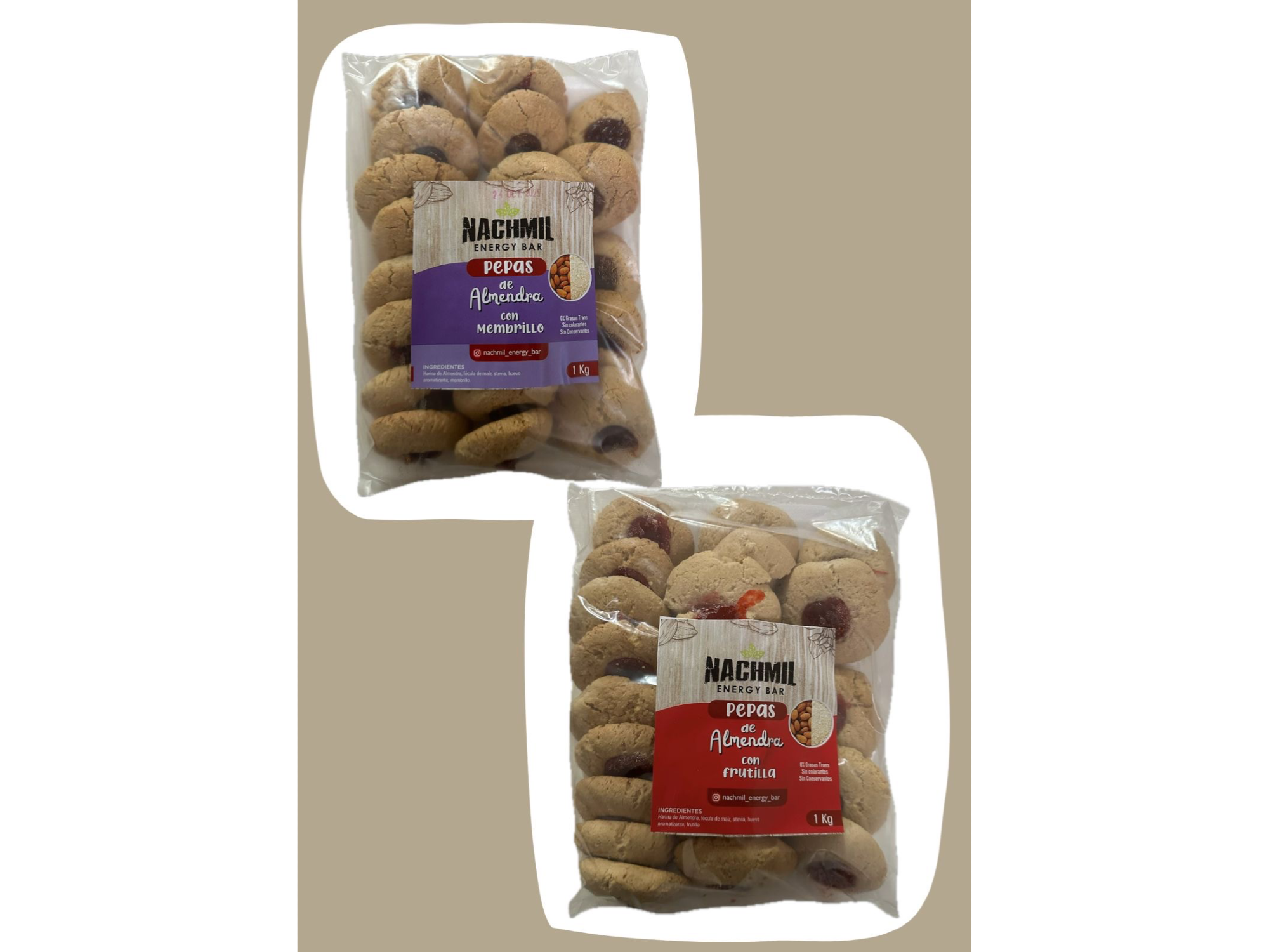 PEPAS DE ALMENDRAS SIN AZUCAR KETO X100g (Copia) (Copia)