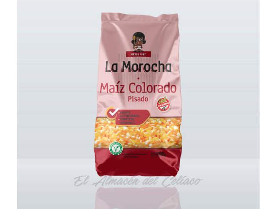 MAIZ PISADO COLORADO LA MOROCHA SIN TACC X400G (Copia)