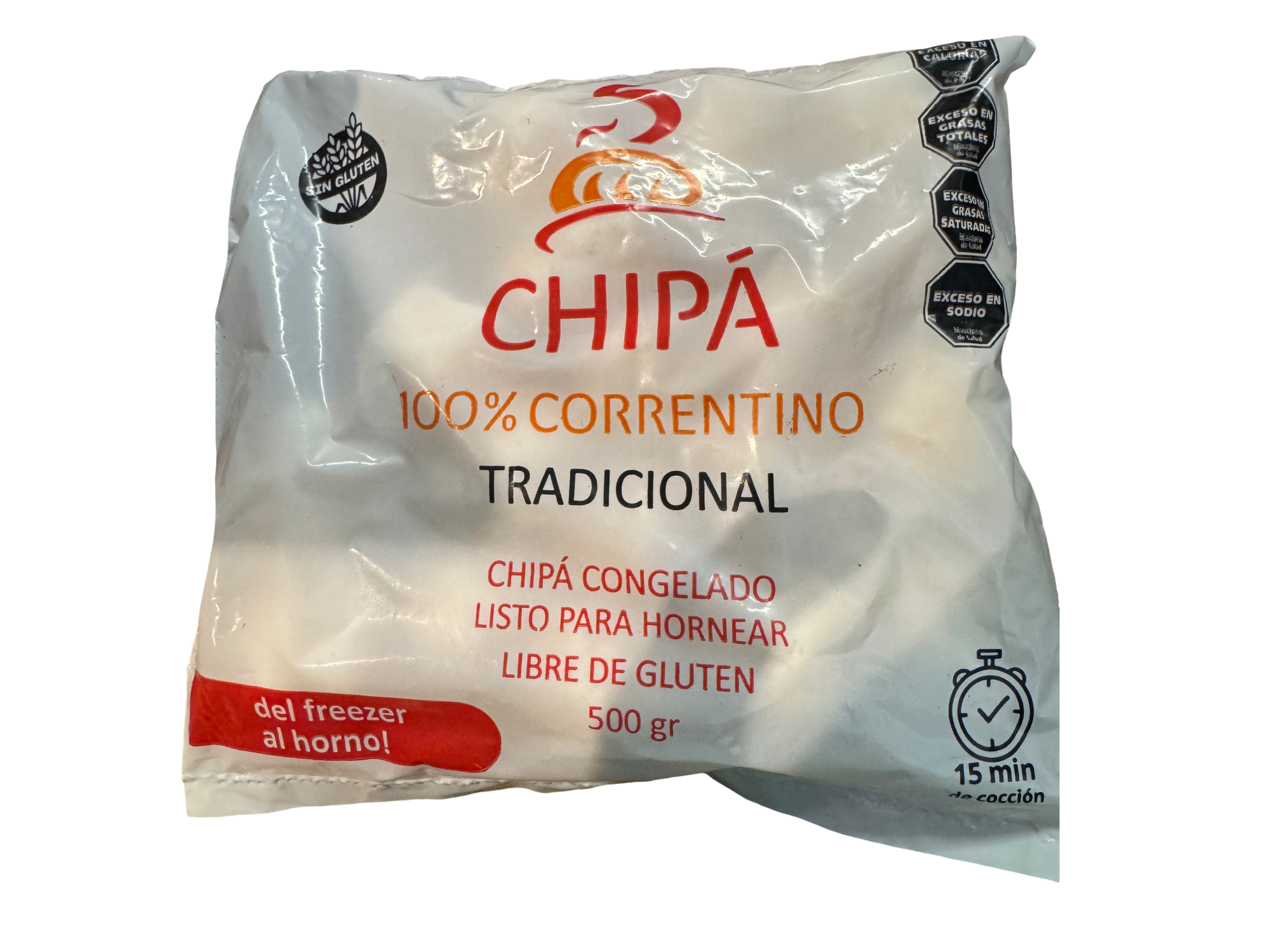 CHIPA 100% CORRENTINO SIN TACC X500G (Copia)