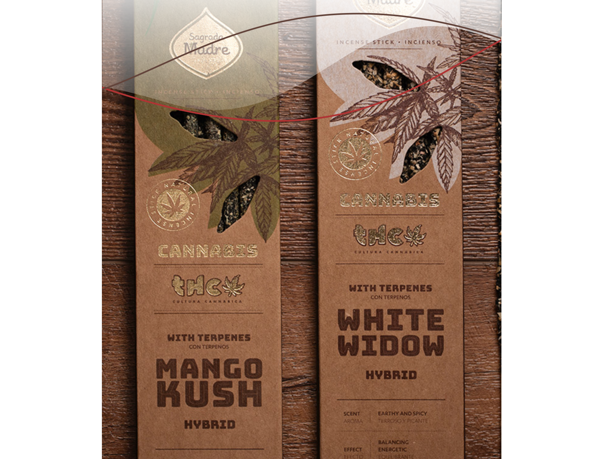 SAHUMERIOS CANNABIS SAGRADA MADRE x6