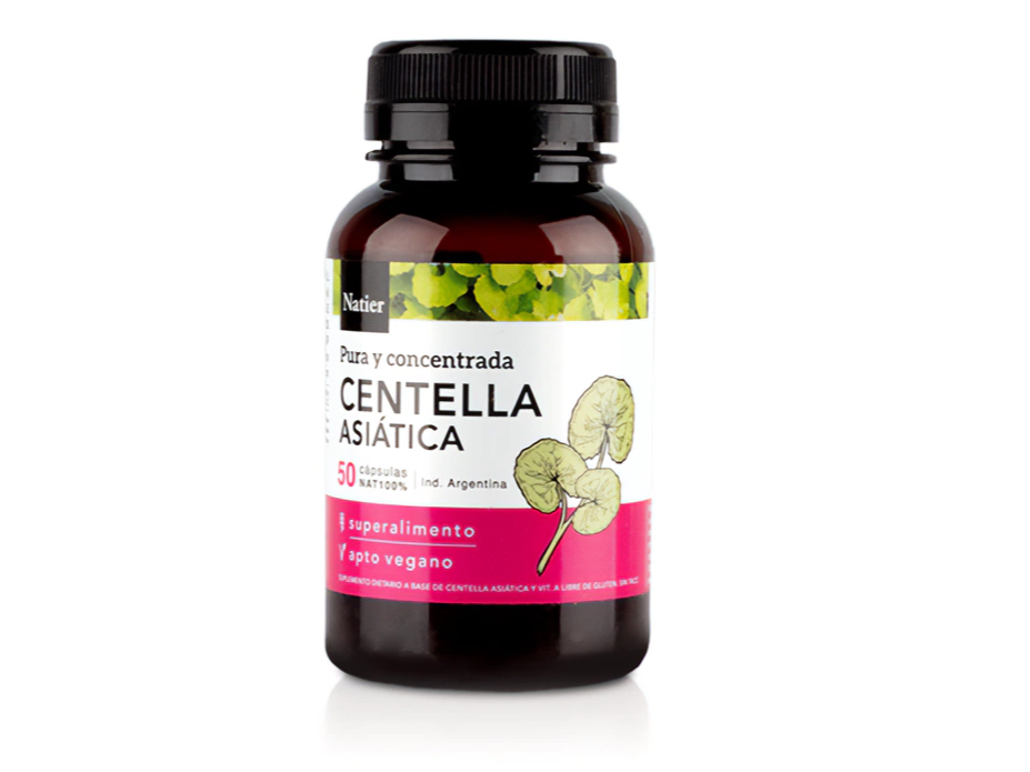 Centella Asiática Natier x50 cápsulas