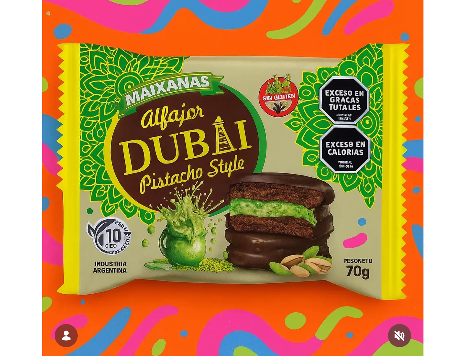 ALFAJOR MAXIANAS DUBAI X1