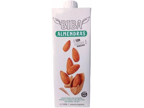 LECHE DE ALMENDRAS BIBA X1 und