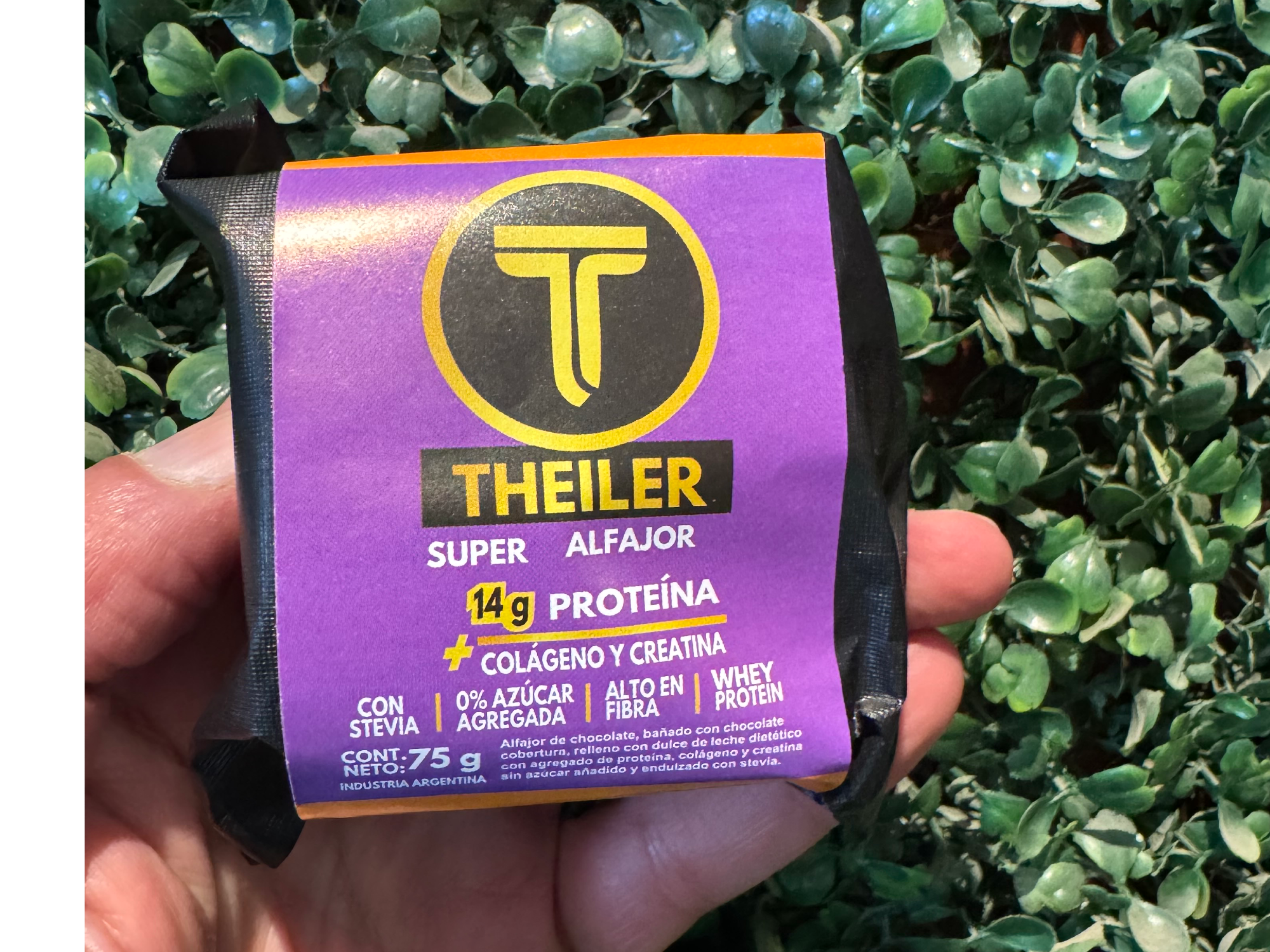 ALFAJOR THEILER PROTEICO SIN AZUCAR X1