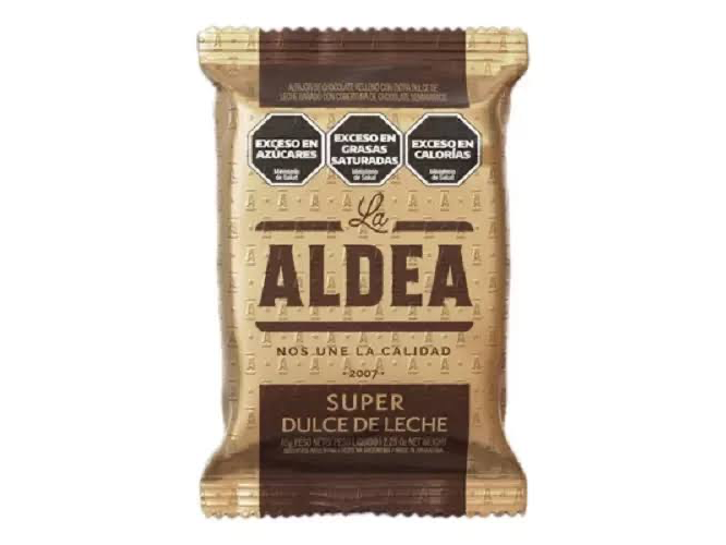 ALFAJOR LA ALDEA DULCE DE LECHE X1