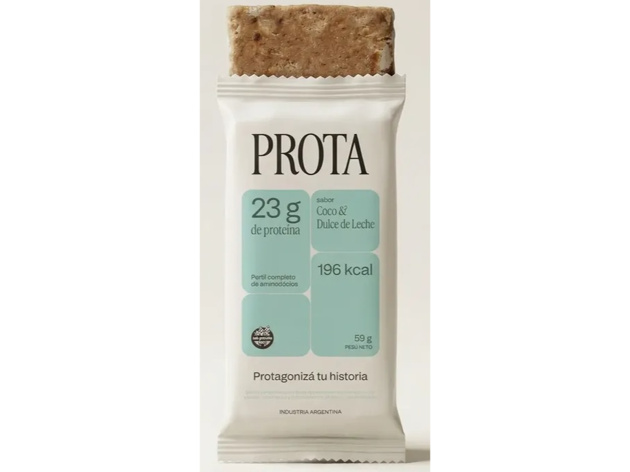 BARRITA PROTEICA COCO Y DULCE DE LECHE