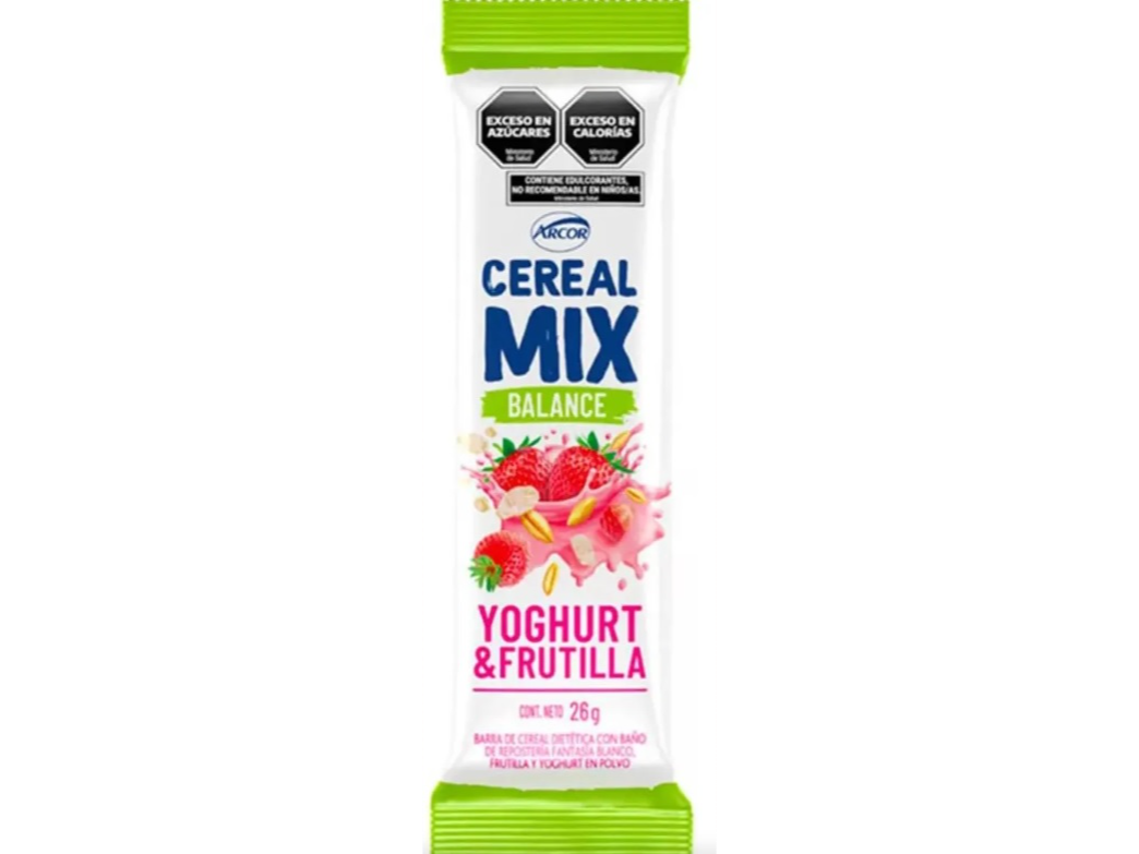 BARRITA CEREAL MIX YOGHURT Y FRUTILLA  BALANCE