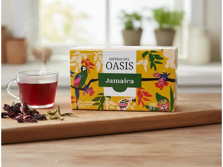 TE JAMAICA X 25 SAQUITOS