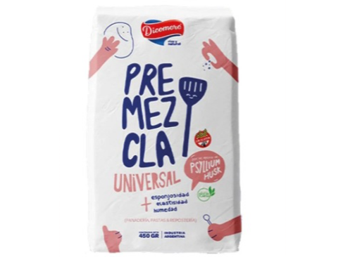 PREMEZCLA UNIVERSAL (SIN TACC) C/ PSYILLUM HUSK DICOMERE 450GRS