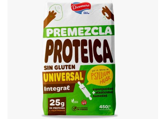 PREMEZCLA UNIVERSAL INTEGRAL PROTEICA (SIN TACC) DICOMERE 450GRS