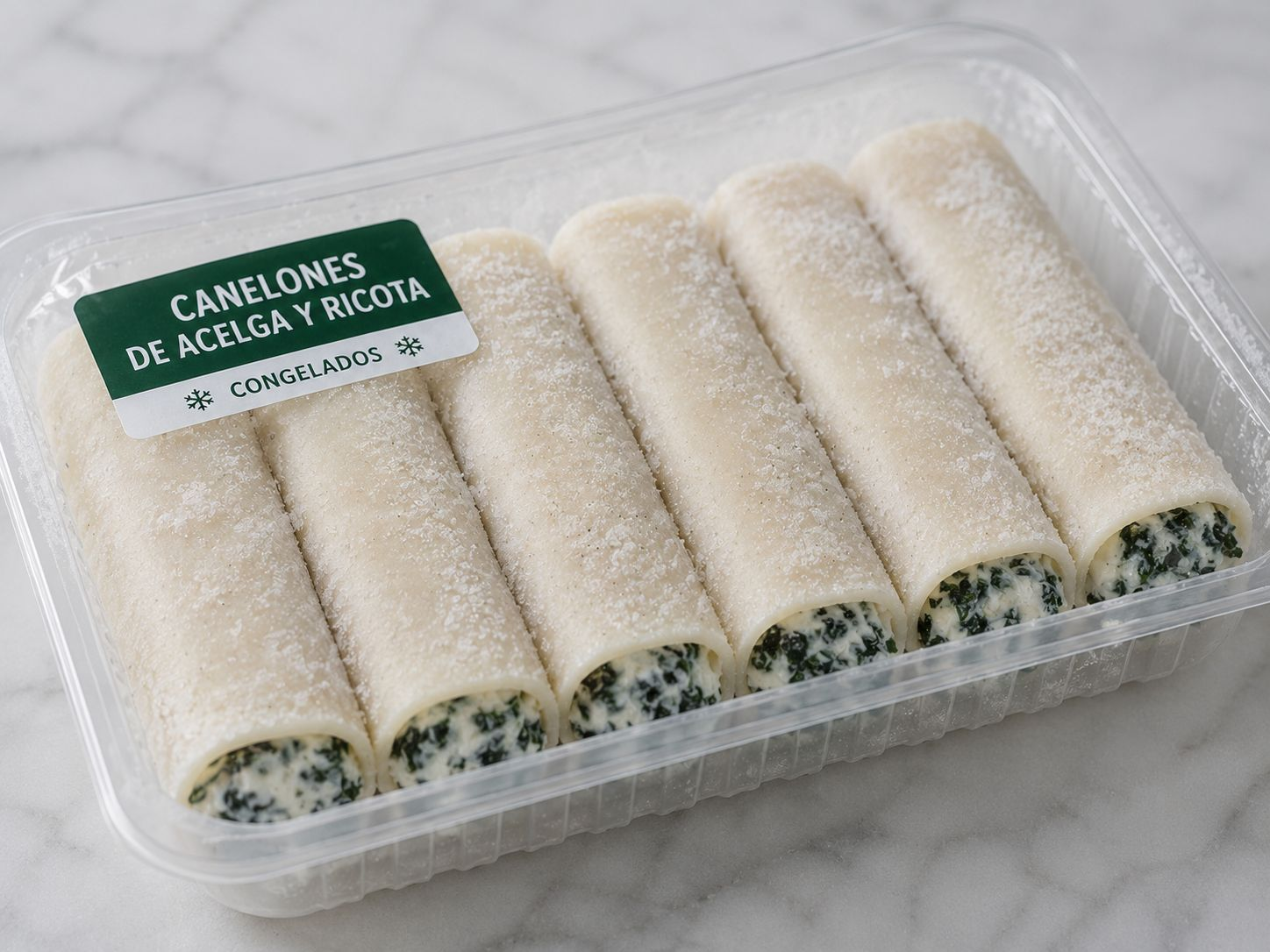 CANELONES DE VERDURA X6