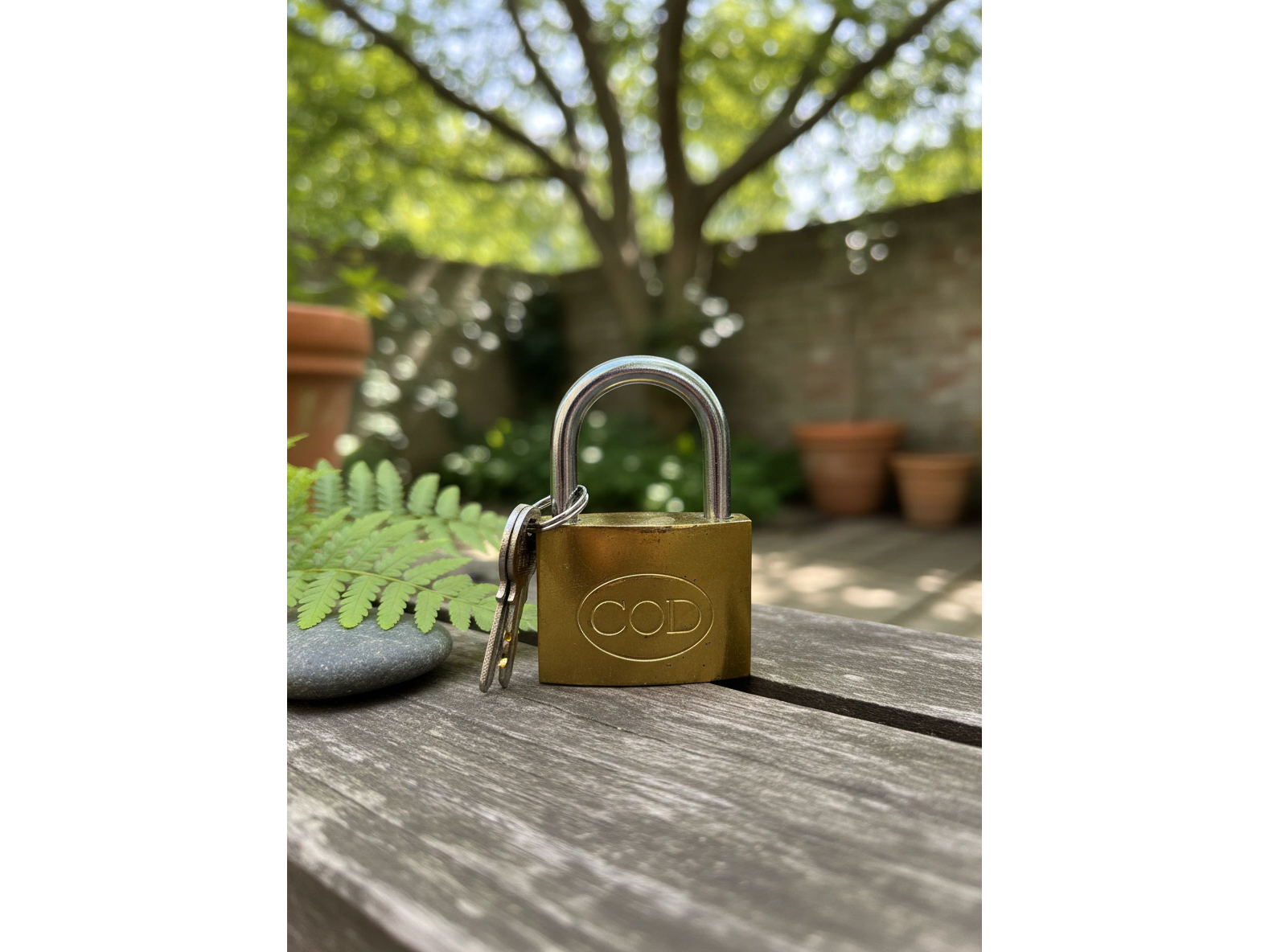 CANDADO SAFE LOCK (32mm aprox- 2 llaves)