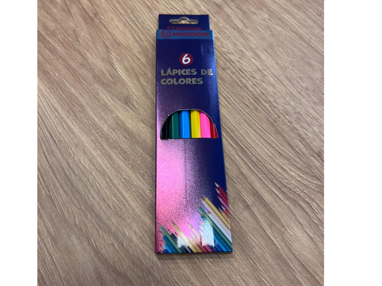 LÁPIZ COLOR X6 LARGO
