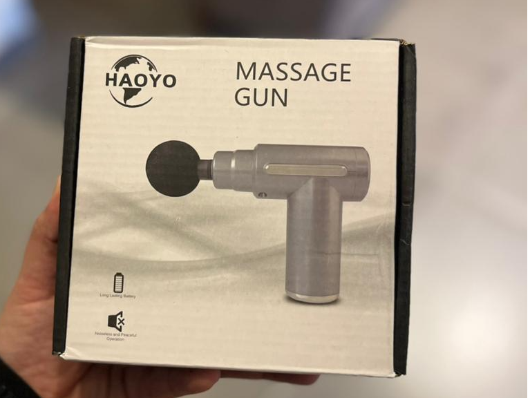 MASAJEADOR PORTATIL PISTOLA MASSAGE GUN