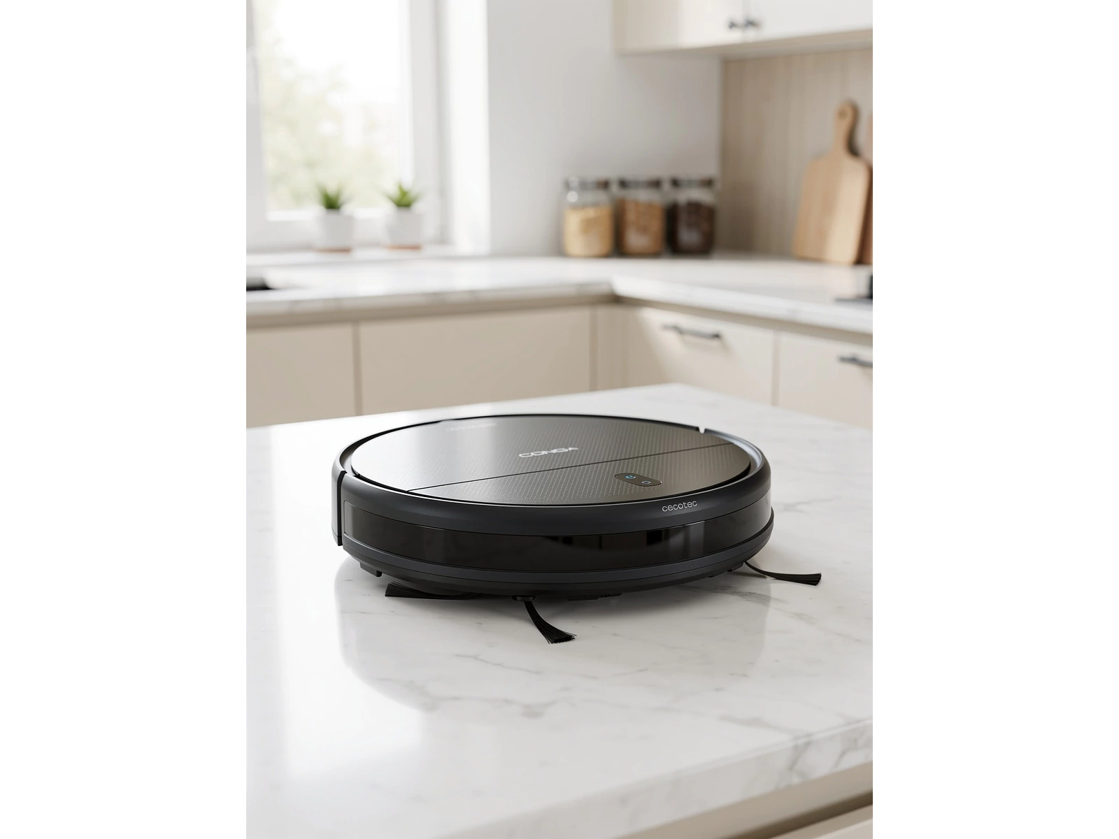 ASPIRADORA ROBOT CONGA RECARGABLE