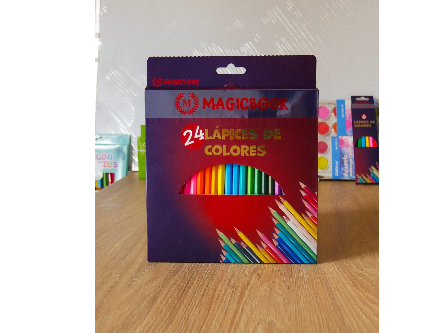 LÁPIZ COLOR X24 MAGICKBOOK