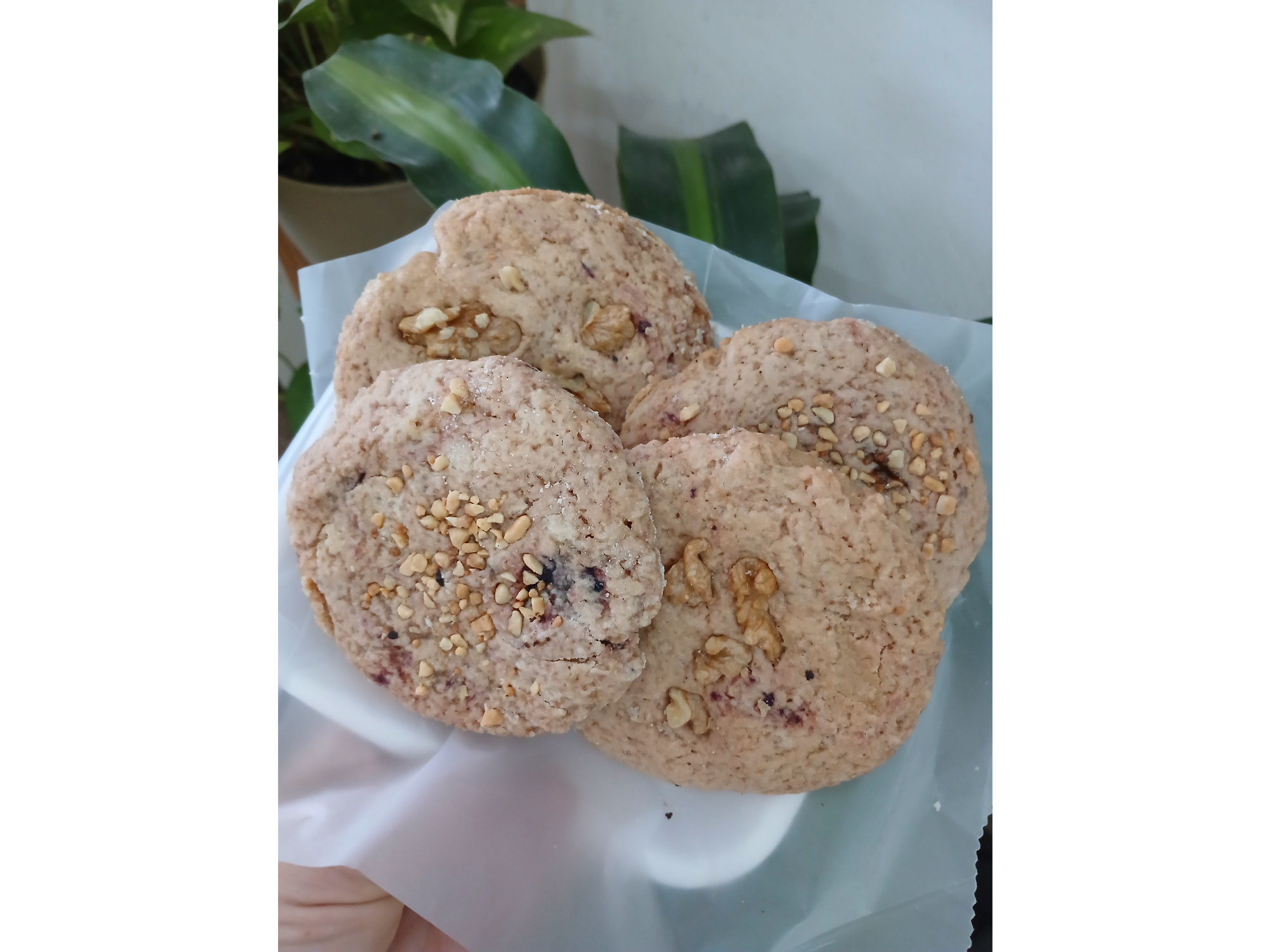 Cokies frutos rojos x 4