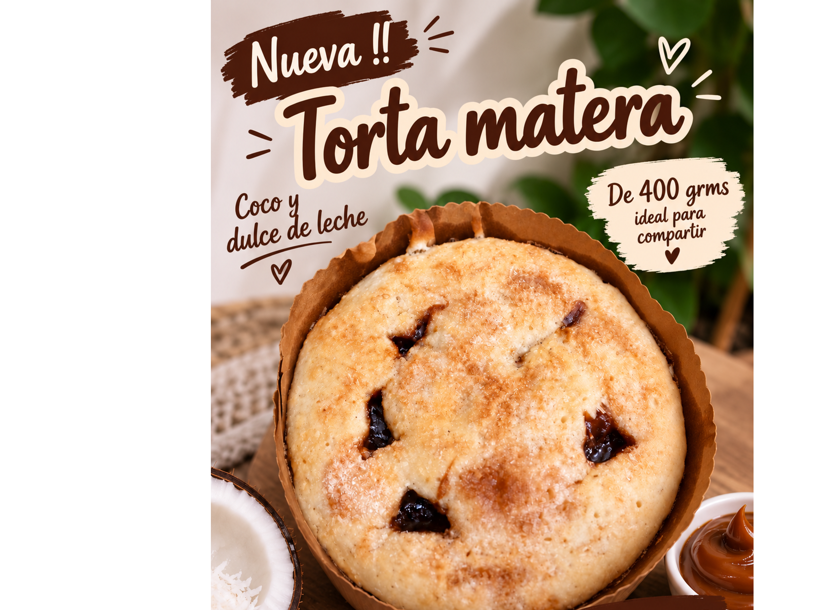 Torta matera 400 grms