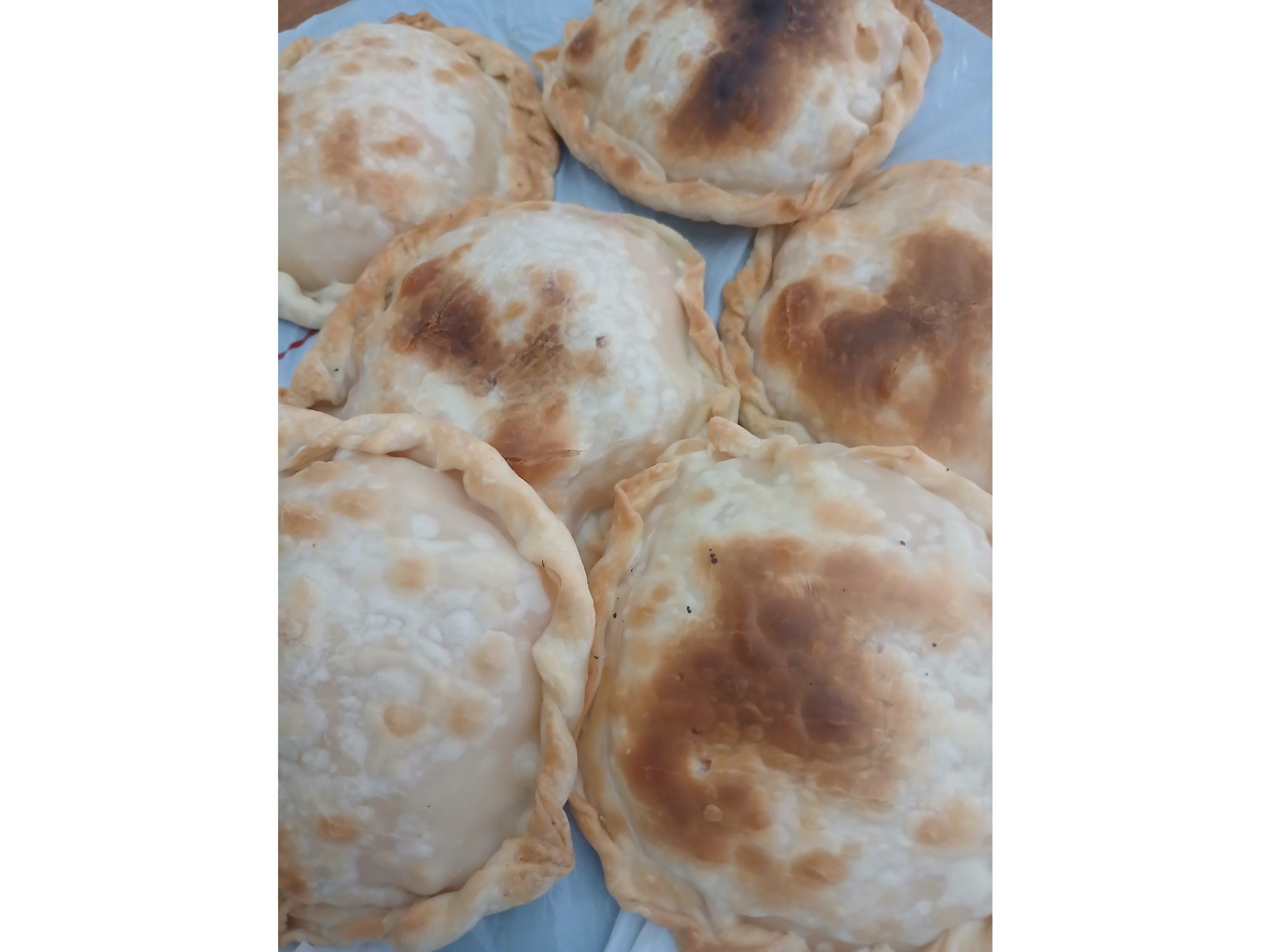 Tartaletas de jamon y queso x 2