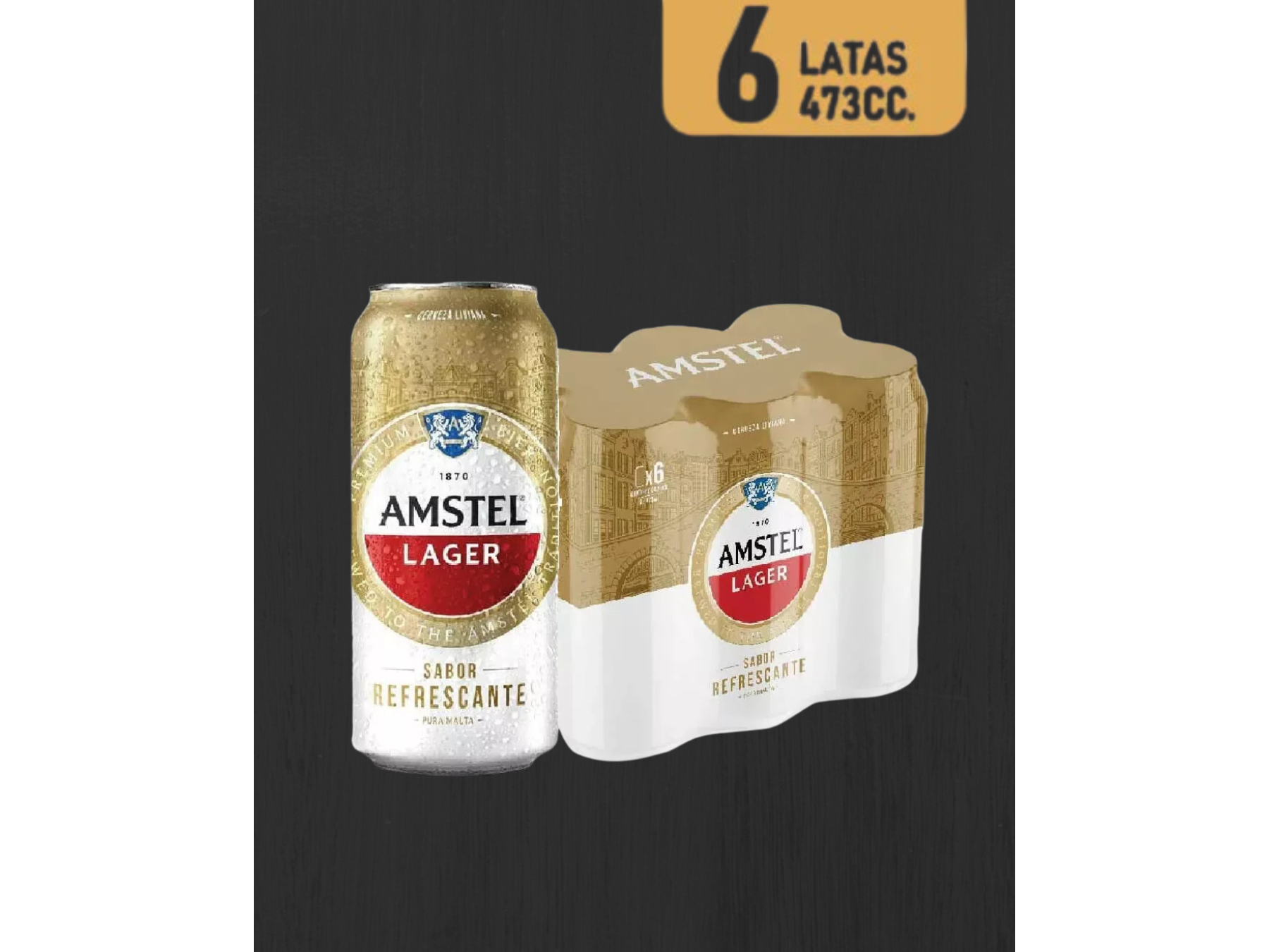 Amstel 473ml | X6