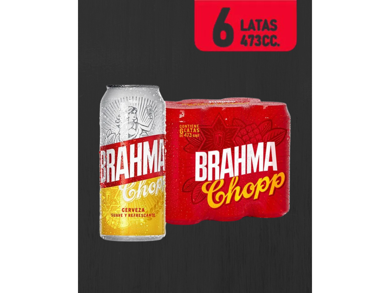 Brahma 473ml | X6