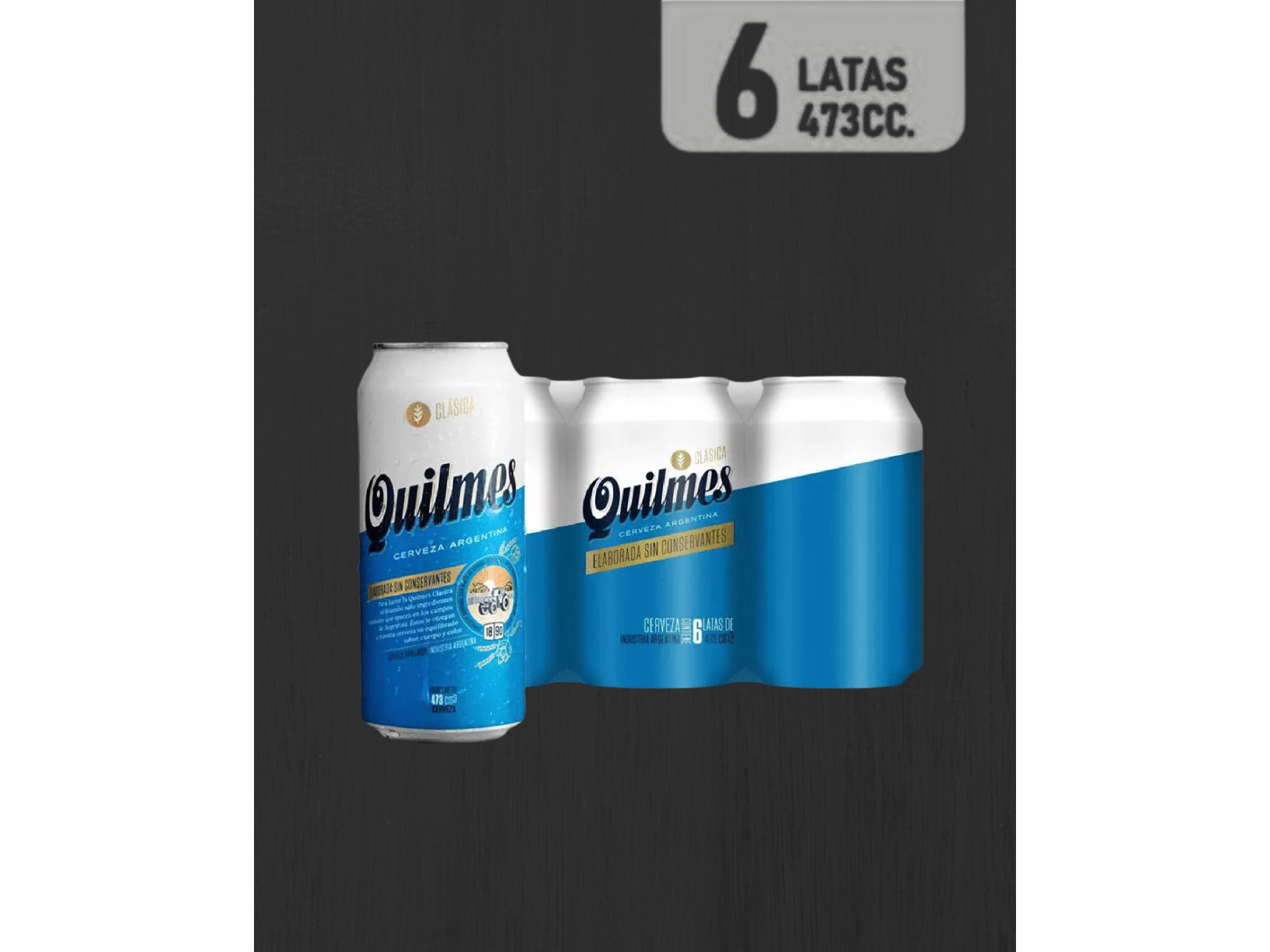Quilmes 473ml | X6